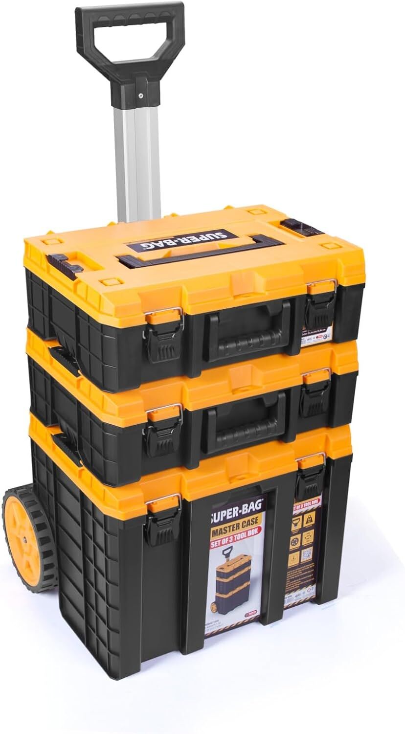 Super Bag S-S-L Master Case Tekerlekli 3’lü Set (SLIM) ASR-6036