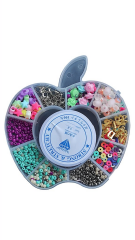 King Toys Kendin Yap Takı Set Elma Kutulu 1212