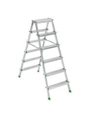 MERDİVEN ALÜMİNYUM 6+6 ÇİFT TARAFLI 1806