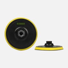 RTRMAX Cırtlı Pasta Cila Polisaj Tabanı 115 mm RDP115 Adaptörlü
