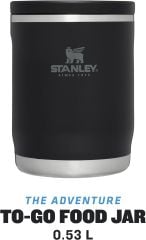 STANLEY Adventure To-Go Vakumlu Paslanmaz Çelik Yemek Termosu 0,53 Lt BLACK