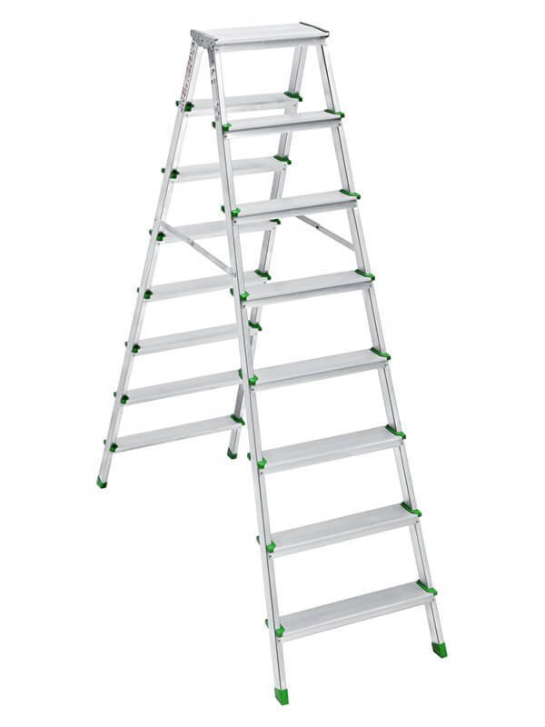 MERDİVEN ALÜMİNYUM 8+8 ÇİFT TARAFLI 1808