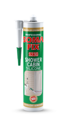 SOMAFİX DUŞAKABİN SİLİKONU S230 280ML ŞEFFAF