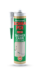 SOMAFİX DUŞAKABİN SİLİKONU S230 280ML ŞEFFAF