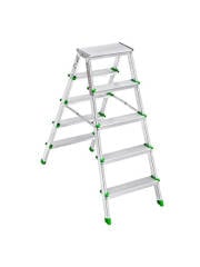 MERDİVEN ALÜMİNYUM 5+5 ÇİFT TARAFLI 1805