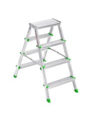 MERDİVEN ALÜMİNYUM 4+4 ÇİFT TARAFLI 1804