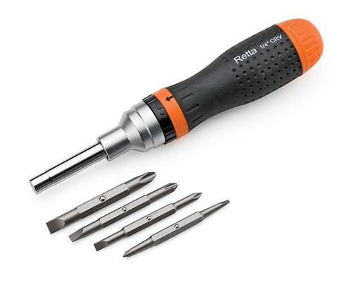 Cırıcrılı Değişken Uçlu Tornavida 5 Pcs - RCT3615