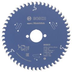 Bosch - Expert Serisi Alüminyum için Daire Testere Bıçağı 165*30 mm 52 Diş
