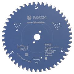 Bosch - Expert Serisi Alüminyum için Daire Testere Bıçağı 184*16 mm 48 Diş