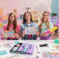 Canal Toys Diamant'Art Işık Kutusu | Mor | Çocuklar İçin Elmas Boyama Sanat Seti