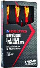 İZELTAŞ TORNAVİDA SETİ ELEKT.1000 V 6 PRÇ.