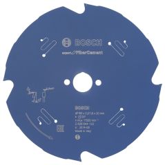 Bosch - Expert Serisi Lifli Çimento Ve Alçıpan için Daire Testere Bıçağı 165*20 mm 4 Diş