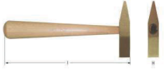 Kıvılcım Çıkarmaz Ex-Proof 47x400mm/2400gr Çekiç T-BRZ 207815