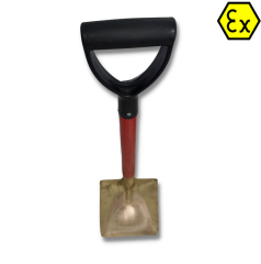 Kıvılcım Çıkarmaz 2500g Ex-Proof 250 x 300 mm / 980 mm Köşeli Kürek T-BRZ 101300