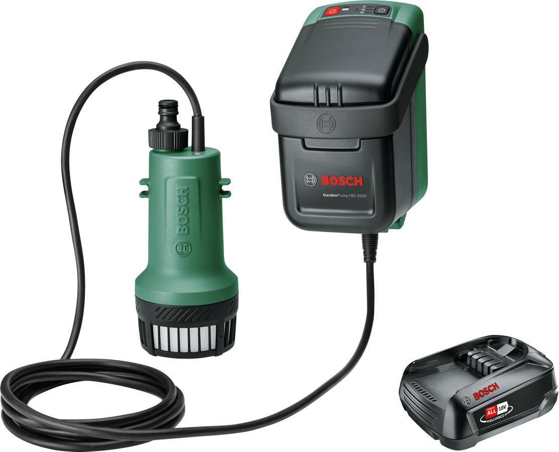 Bosch GardenPump 18V-2000 Akülü Bahçe Pompası 0.600.8C4.202