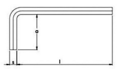 Kıvılcım Çıkarmaz 12 mm Ex-Proof Allen Anahtar ( Altı Köşe ) T-BRZ 207112