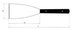 Kıvılcım Çıkarmaz Ex-Proof 90 x 120mm / 215mm Spatula T-BRZ 209300