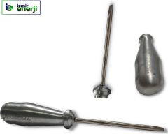 Kıvılcım Çıkarmaz Ex-Proof 8 x 150 / 260 mm Düz Tornavida T-BRZ 208006