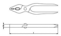 Kıvılcım Çıkarmaz Ex-Proof 160 mm Pensesi T-BRZ 500001