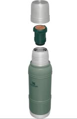 Stanley The Artisan Thermal Bottle 1.0l / 1.1 Qt Hammertone Green