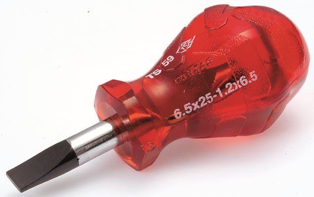 İzeltaş Topaç Tornavida Kraft Seri Düz Uçlu 6,5x40 4110176540