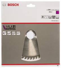 Bosch - Standard for Serisi Çoklu Malzeme için Daire Testere Bıçağı 190*30 mm 54 Diş