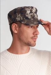 VOLCANO ERKEK KAMUFLAJ DESEN CASTRO ASKERİ ŞAPKA