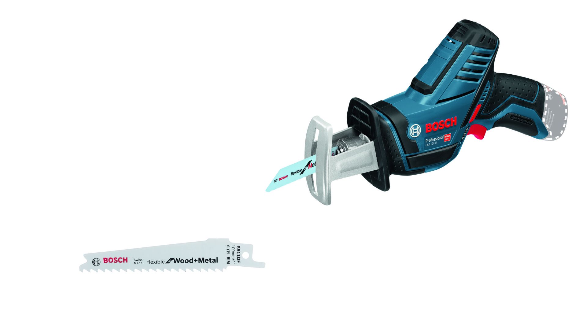 Bosch Professional GSA 12V-LI (Solo) Akülü Panter Testere Makinesi