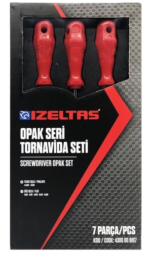 İZELTAŞ TORNAVİDA SETİ ROD 7 PRÇ. 430008107