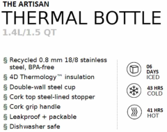 Stanley The Artisan Paslanmaz Çelik Termos 1.4 Lt 10-11429-004