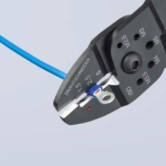 Knipex 97 22 240 Pabuç Sıkma ve Kablo Sıyırma Pensi