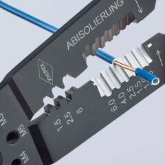 Knipex 97 22 240 Pabuç Sıkma ve Kablo Sıyırma Pensi