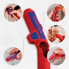 Knipex 16 95 01 Sb Ergostrip® Üniversal Kablo Kılıfı Soyma Aleti