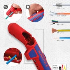 Knipex 16 95 01 Sb Ergostrip® Üniversal Kablo Kılıfı Soyma Aleti