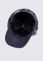 VOLCANO KÜRKLÜ ŞAPKA KORUYUCU SİPERLİ TOZLUK MASKELİ KAYAK BERESİ