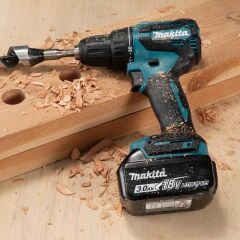 Makita DHP490SFJ 18V 3Ah Çift Akülü Darbeli Kömürsüz Matkap Vidalama