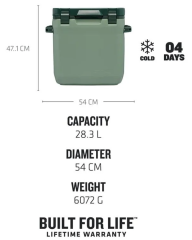 Stanley Adventure Taşınabilir Soğutucu Kamp Buzluğu 28 LT 10-01936-062