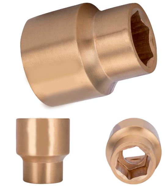 Kıvılcım Çıkarmaz Ex-Proof 1/4 İnch 6mm Lokma T-BRZ300144