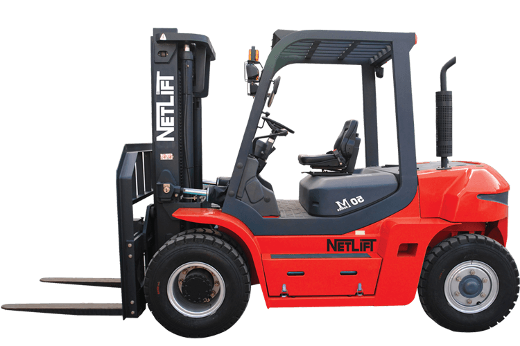 Netlift M Serisi Dizel Forklift 7 Ton 4M STD4000MM