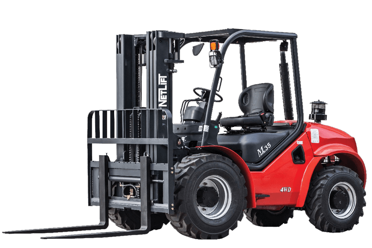 Netlift M Serisi 4X4 Arazi Forklifti 3,5 Ton 4,35M FFT4350MM