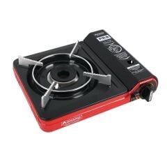 Orcamp Tekli Portatif Ocak Gaz Stop Emniyetli Kırmızı OR-CK-505/K