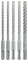 Bosch - SDS plus-5X Serisi Kırıcı Delici Matkap Ucu 5 Parça Set (6,6,8,8,10 x 160 mm)