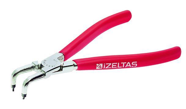 İzeltaş İç Segman Pensi Eğri 130mm 3331120130