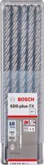 Bosch - SDS-Plus-7X Serisi Kırıcı Delici Matkap Ucu 10*215 mm 30'lu