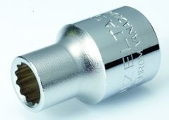 İzeltaş 1/2'' lokma anahtar 12 köşe 3/8'' sae