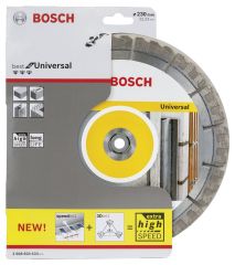 Bosch - Best Serisi Genel Yapı Malzemeleri ve Metal İçin Elmas Kesme Diski 230 mm