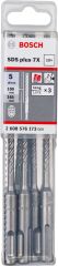 Bosch - SDS-Plus-7X Serisi Kırıcı Delici Matkap Ucu 5*165 mm 10'lu