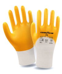 Goodyear F2 3/4 Kaplı Eldiven No: 10(XL)