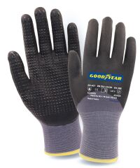 Goodyear 20-875 Noktalı Köpük Nitril Palm Kaplı Eldiven No:10 (XL)