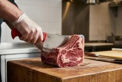 Volcano Paslanmaz Çelik Büyük Satır 35cm